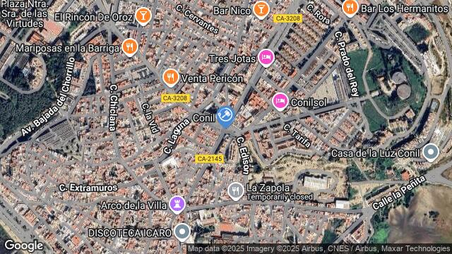 Ubicación de la subastas Subasta de finca rústica en CONIL DE LA FRONTERA