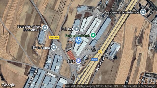 Ubicación de la subastas Subasta de nave industrial en YUNCLER