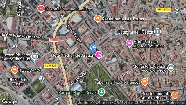 Ubicación de la subastas Subasta de cl parque ( huesca) en HUESCA