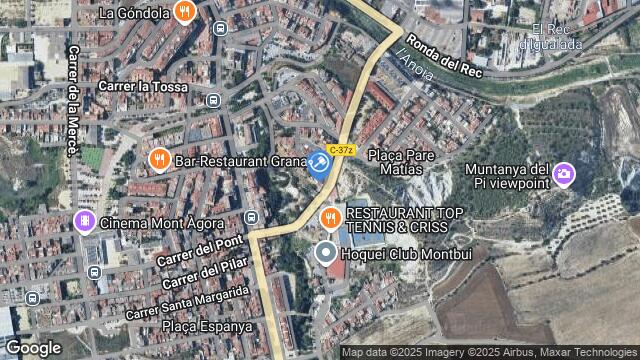 Ubicación de la subastas Subasta de garaje en Santa Margarida de Montbui