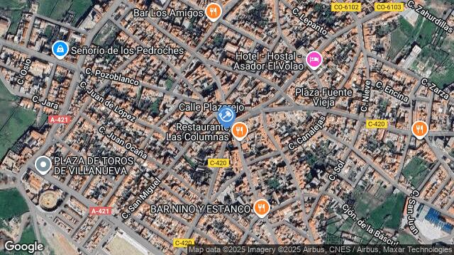 Ubicación de la subastas Subasta de otros en VILLANUEVA DE CORDOBA