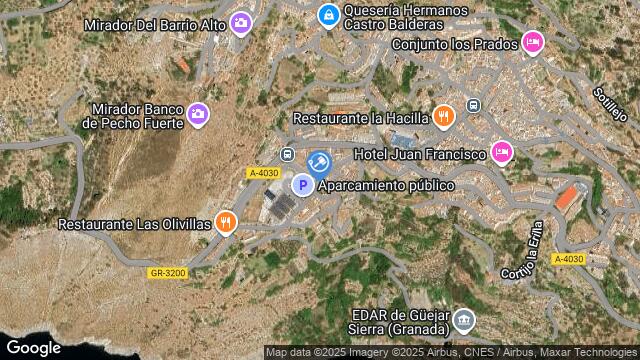 Ubicación de la subastas Subasta de garaje en GÚEJAR SIERRA