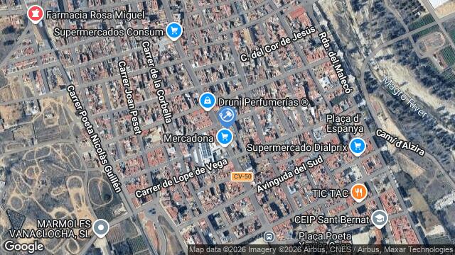 Ubicación de la subastas Subasta de cl antonio machado ( carlet) en CARLET