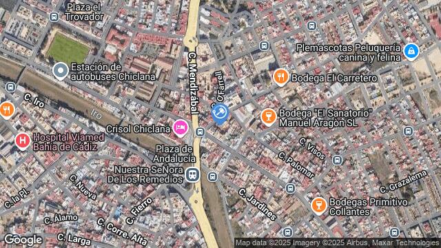 Ubicación de la subastas Subasta de vivienda en CHICLANA DE LA FRONTERA