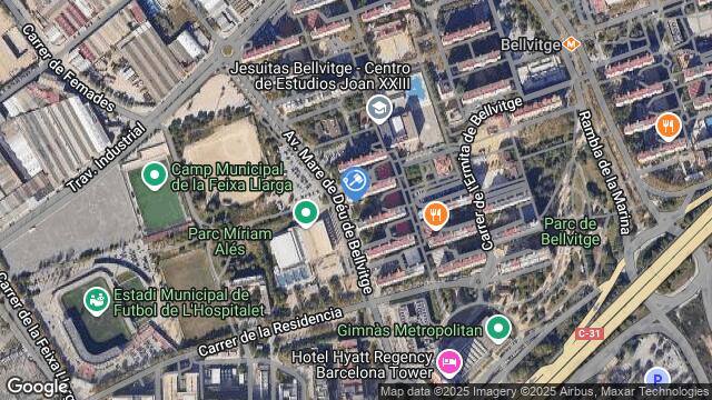 Ubicación de la subastas Subasta de local comercial en Hospitalet de Llobregat