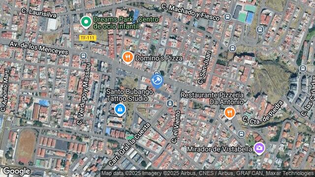Ubicación de la subastas Subasta de garaje en San Cristóbal de la Laguna
