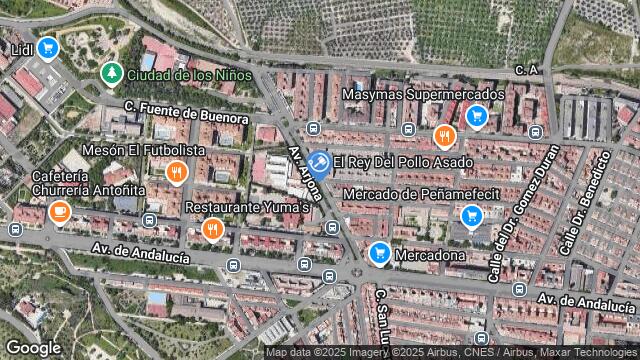 Ubicación de la subastas Subasta de vivienda en JAEN