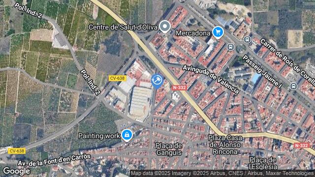 Ubicación de la subastas Subasta de vivienda en OLIVA