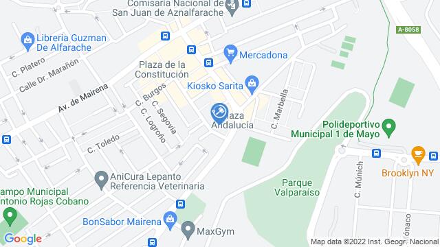 Ubicación de la subastas Subasta de vivienda en SAN JUAN DE AZNALFARACHE