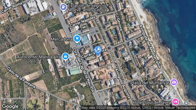 Ubicación de la subastas Subasta de vivienda en XABIA-JAVEA
