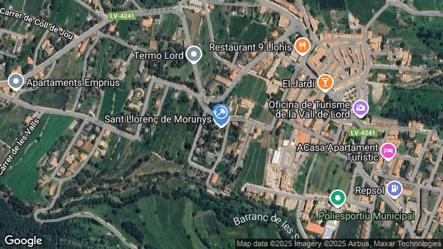 Ubicación de la subastas Subasta de vivienda en SANT LLORENÇ DE MORUNYS