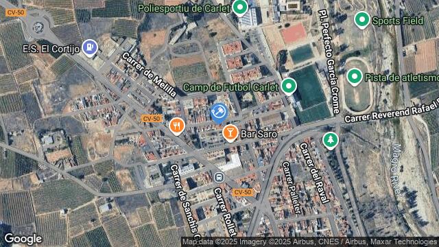 Ubicación de la subastas Subasta de vivienda en CARLET