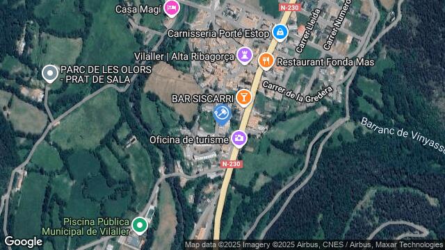 Ubicación de la subastas Subasta de local comercial en VILALLER