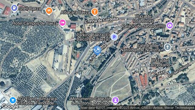 Ubicación de la subastas Subasta de cl san vicente ( baeza) en BAEZA