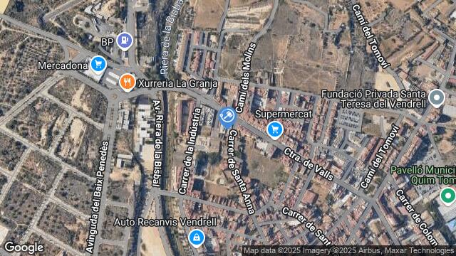 Ubicación de la subastas Subasta de vivienda en El Vendrell