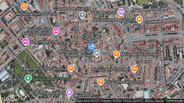 Ubicación de la subastas Subasta de solar en Huesca