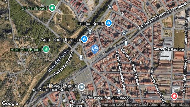 Ubicación de la subastas Subasta de vivienda en Terrassa