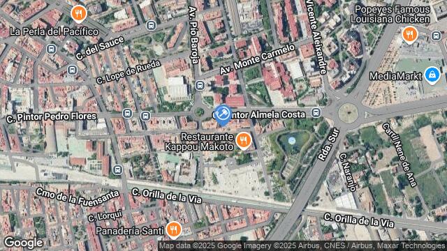 Ubicación de la subastas Subasta de garaje en Murcia
