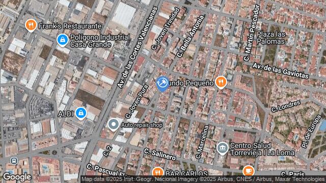 Ubicación de la subastas Subasta de vivienda en TORREVIEJA