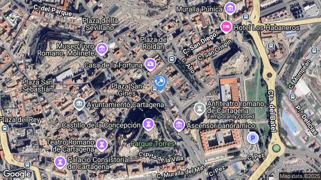 Ubicación de la subastas Subasta de garaje en Cartagena