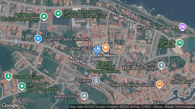 Ubicación de la subastas Subasta de garaje en llanes