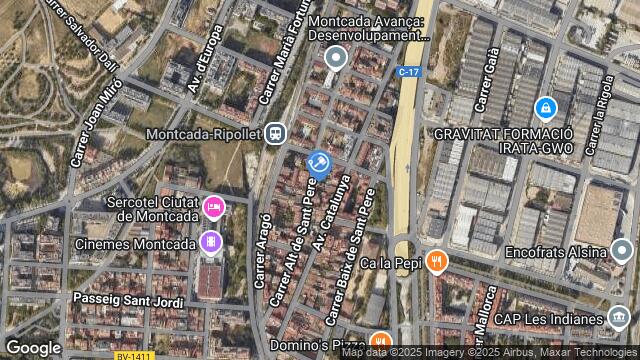 Ubicación de la subastas Subasta de vivienda en Montcada i Reixac