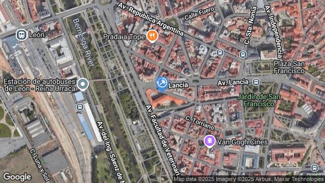 Ubicación de la subastas Subasta de vivienda en LEON