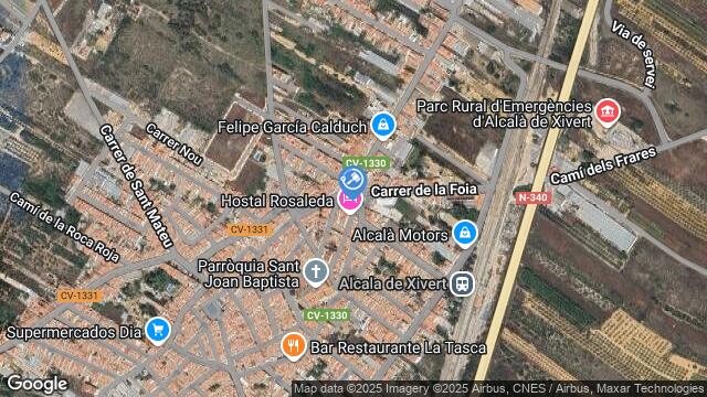 Ubicación de la subastas Subasta de partida ribavaques  ( alcala de xivert. - castellon) en CASTELLON