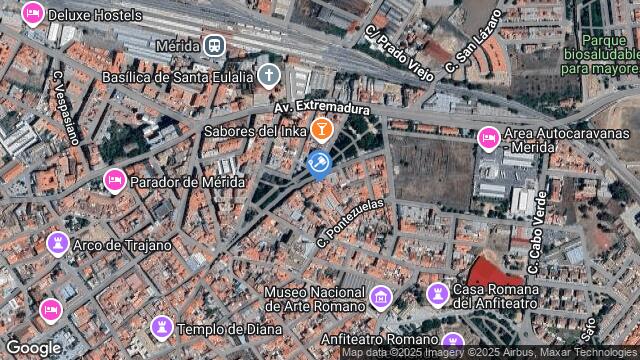 Ubicación de la subastas Subasta de vivienda en MÉRIDA