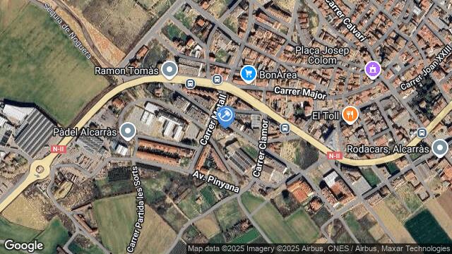 Ubicación de la subastas Subasta de garaje en ALCARRÀS