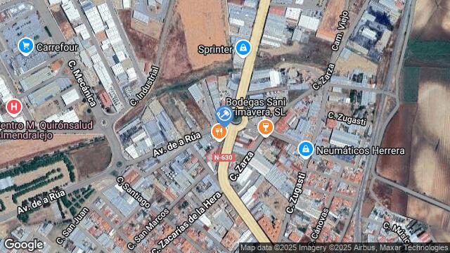 Ubicación de la subastas Subasta de vivienda en ALMENDRALEJO