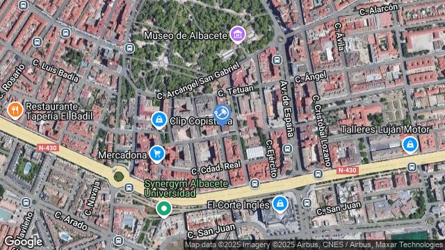 Ubicación de la subastas Subasta de garaje en ALBACETE