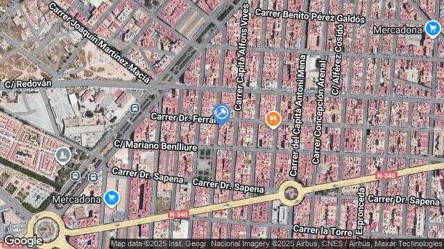 Ubicación de la subastas Subasta de local comercial en ELX