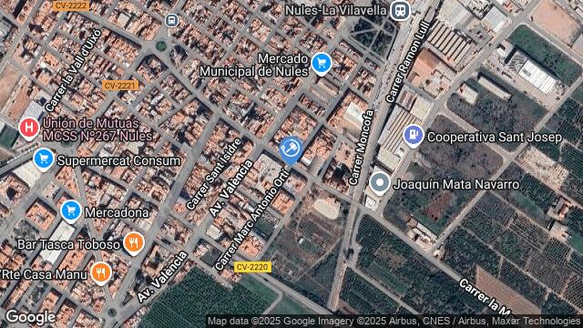 Ubicación de la subastas Subasta de local comercial en Nules