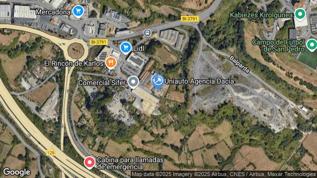 Ubicación de la subastas Subasta de nave industrial en SANTURTZI