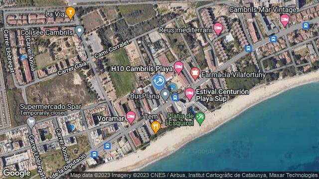 Ubicación de la subastas Subasta de vivienda en Cambrils