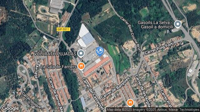 Ubicación de la subastas Subasta de vivienda en Santa Coloma de Farners