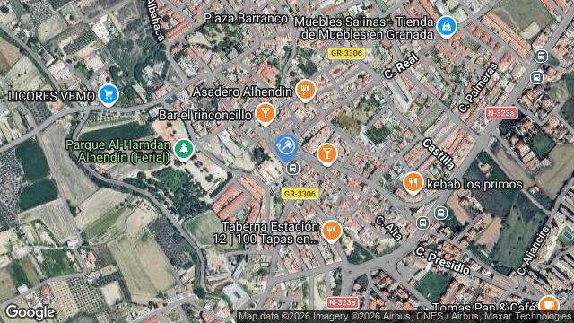 Ubicación de la subastas Subasta de cl sector 14.1 alhendin ( alhendÍn) en ALHENDÍN