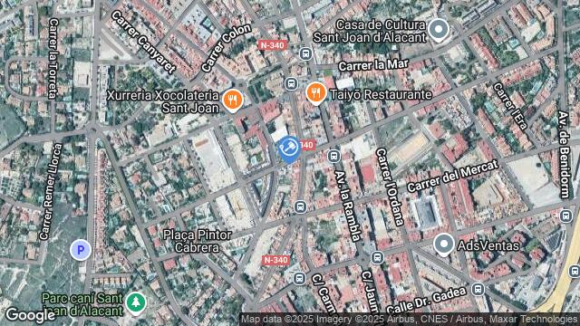 Ubicación de la subastas Subasta de trastero en SANT JOAN D´ALACANT