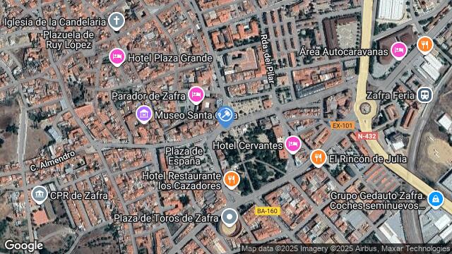 Ubicación de la subastas Subasta de vivienda en ZAFRA