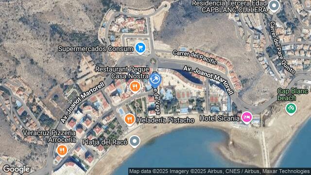 Ubicación de la subastas Subasta de solar en CULLERA