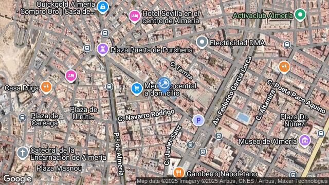 Ubicación de la subastas Subasta de vivienda en ALMERÍA