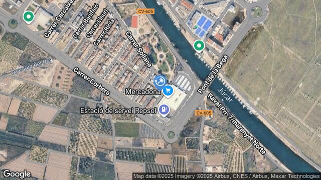 Ubicación de la subastas Subasta de cl llauri-urb bulevar xuquer ( cullera) en CULLERA