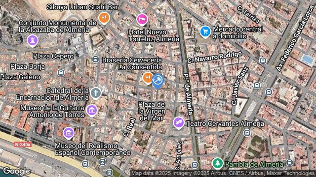 Ubicación de la subastas Subasta de vivienda en ALMERIA