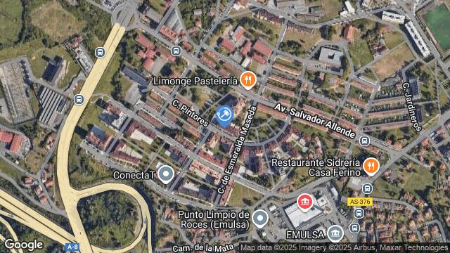 Ubicación de la subastas Subasta de garaje en GIJON