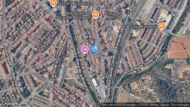 Ubicación de la subastas Subasta de vivienda en El Vendrell