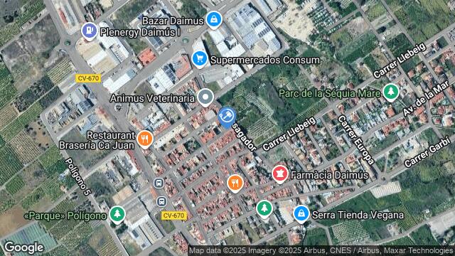 Ubicación de la subastas Subasta de vivienda en DAIMÚS