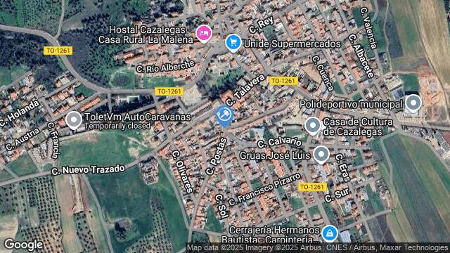 Ubicación de la subastas Subasta de lg sector 4-a parcela 6 ( cazalegas) en CAZALEGAS