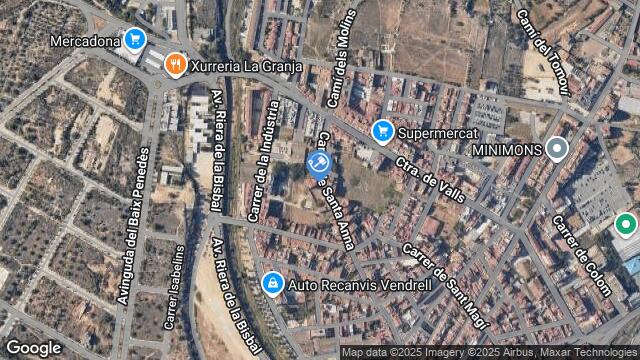 Ubicación de la subastas Subasta de vivienda en EL VENDRELL