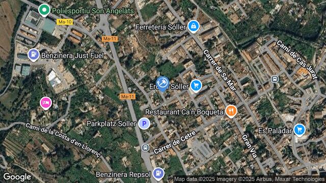 Ubicación de la subastas Subasta de garaje en SOLLER